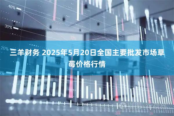 三羊财务 2025年5月20日全国主要批发市场草莓价格行情