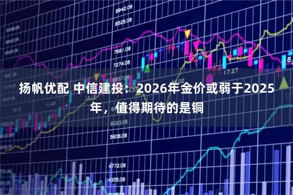 扬帆优配 中信建投：2026年金价或弱于2025年，值得期待的是铜