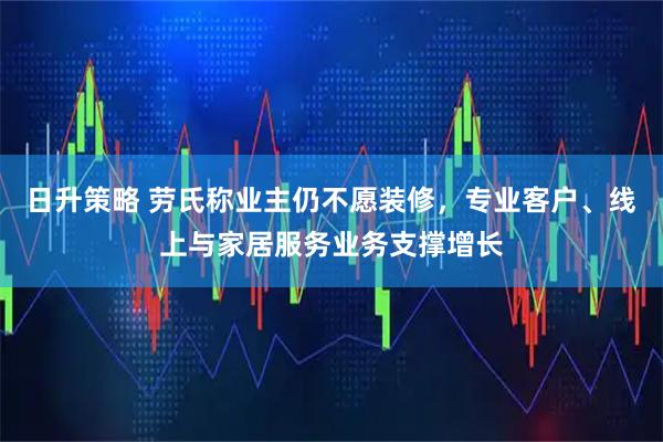 日升策略 劳氏称业主仍不愿装修，专业客户、线上与家居服务业务支撑增长